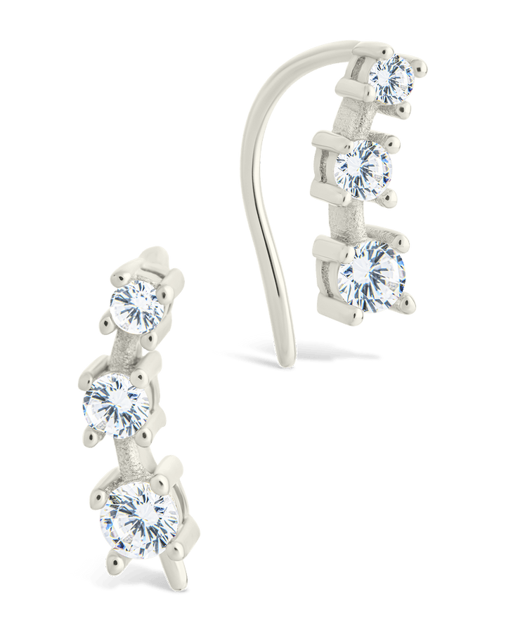 Round Cut Mini Ear Crawlers