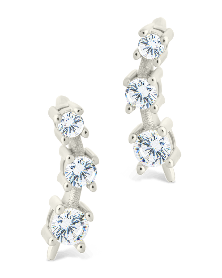 Round Cut Mini Ear Crawlers