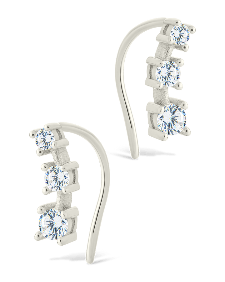 Round Cut Mini Ear Crawlers