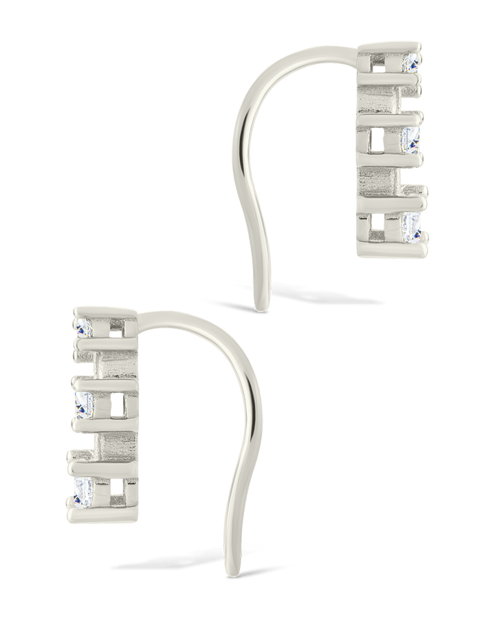 Round Cut Mini Ear Crawlers