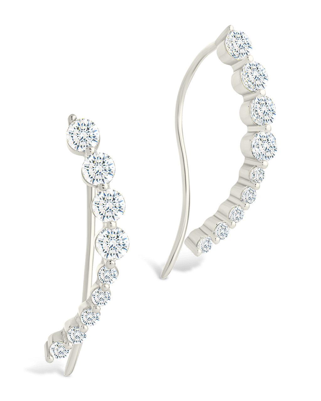 Brilliant Round CZ Crawlers