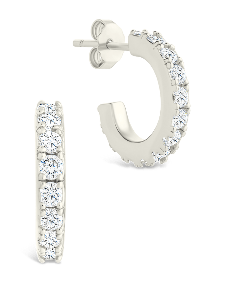 Eleri CZ Tube Hoops