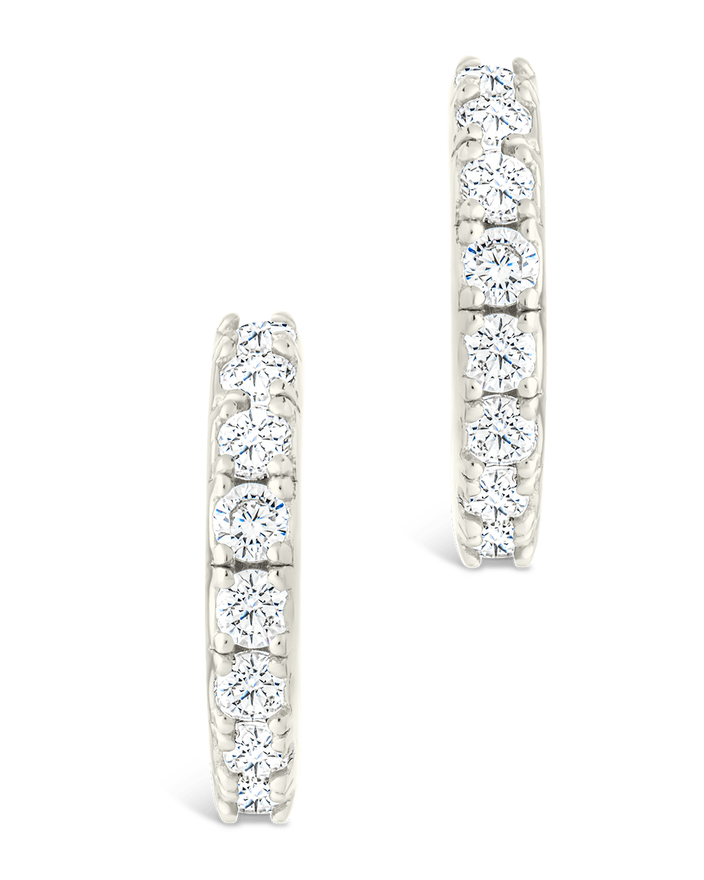 Eleri CZ Tube Hoops