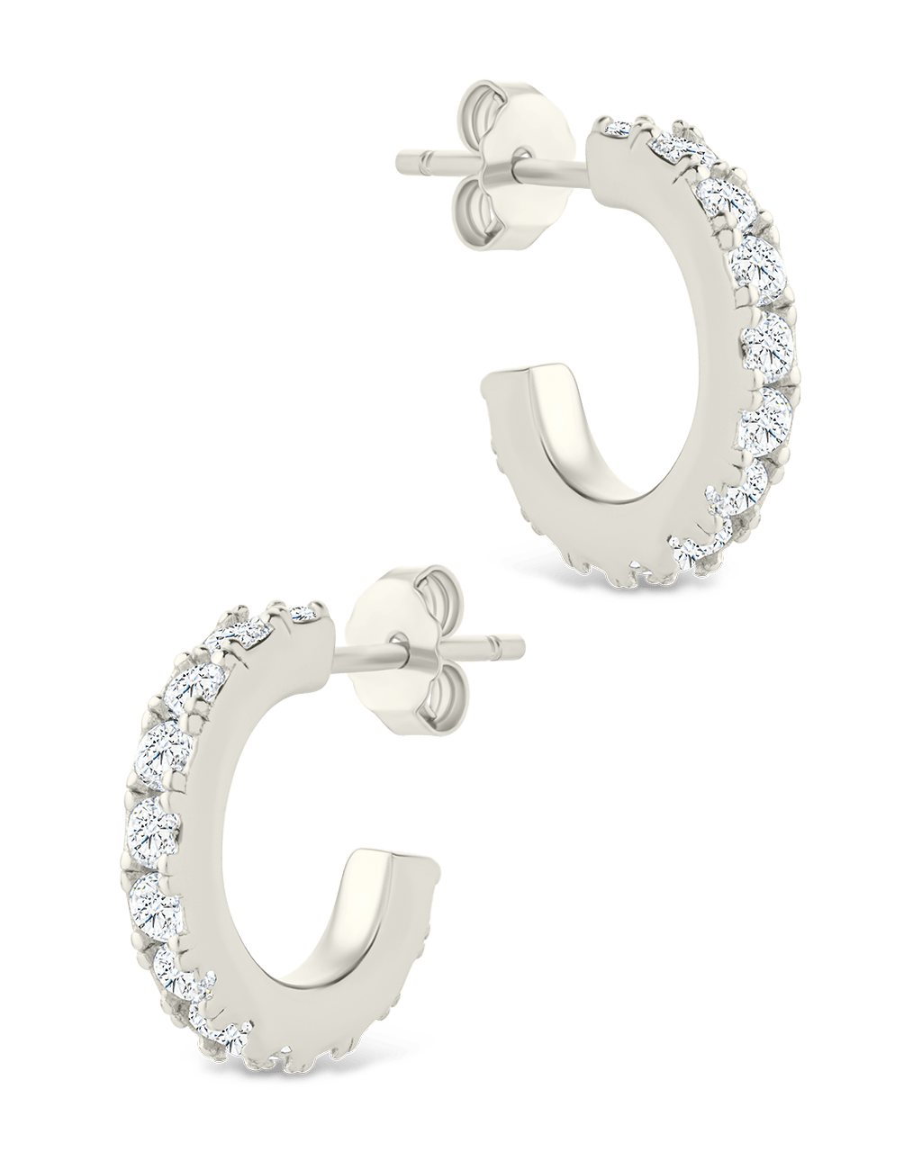 Eleri CZ Tube Hoops