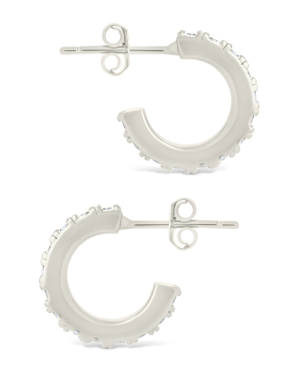 Eleri CZ Tube Hoops