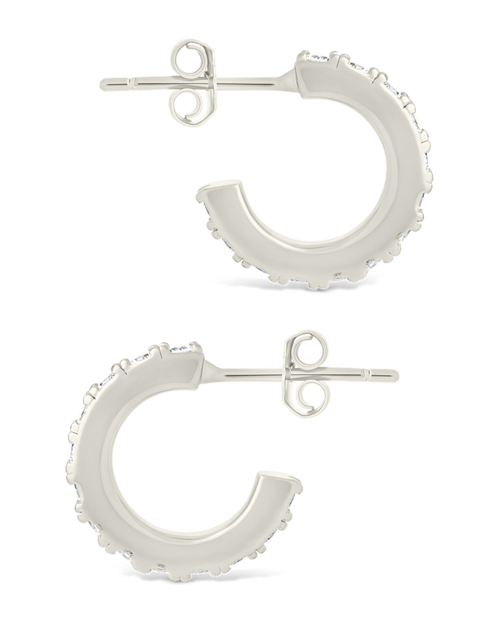 Eleri CZ Tube Hoops