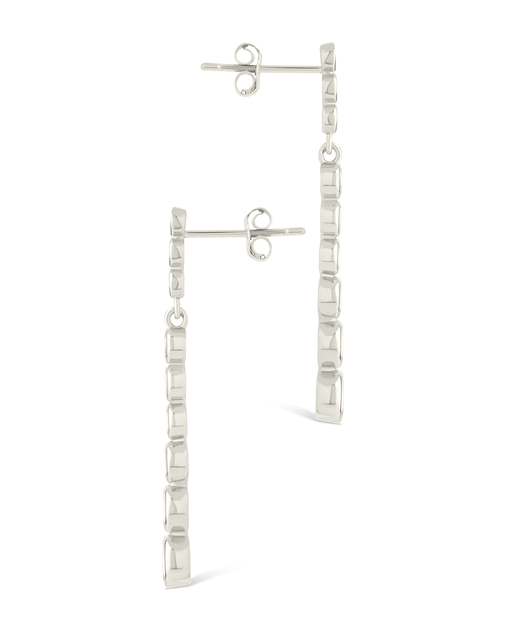 Helene Brilliant Cut CZ Dangle Earrings