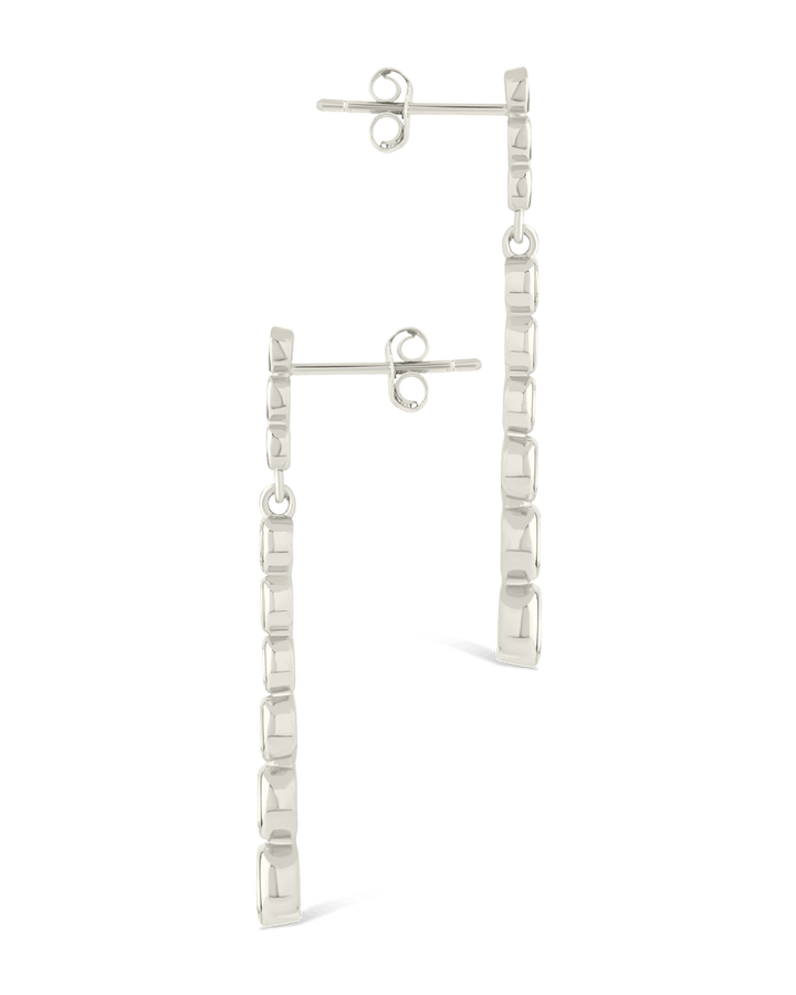 Helene Brilliant Cut CZ Dangle Earrings
