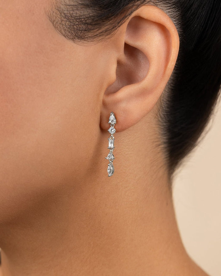 Jacinda CZ Dangle Earrings