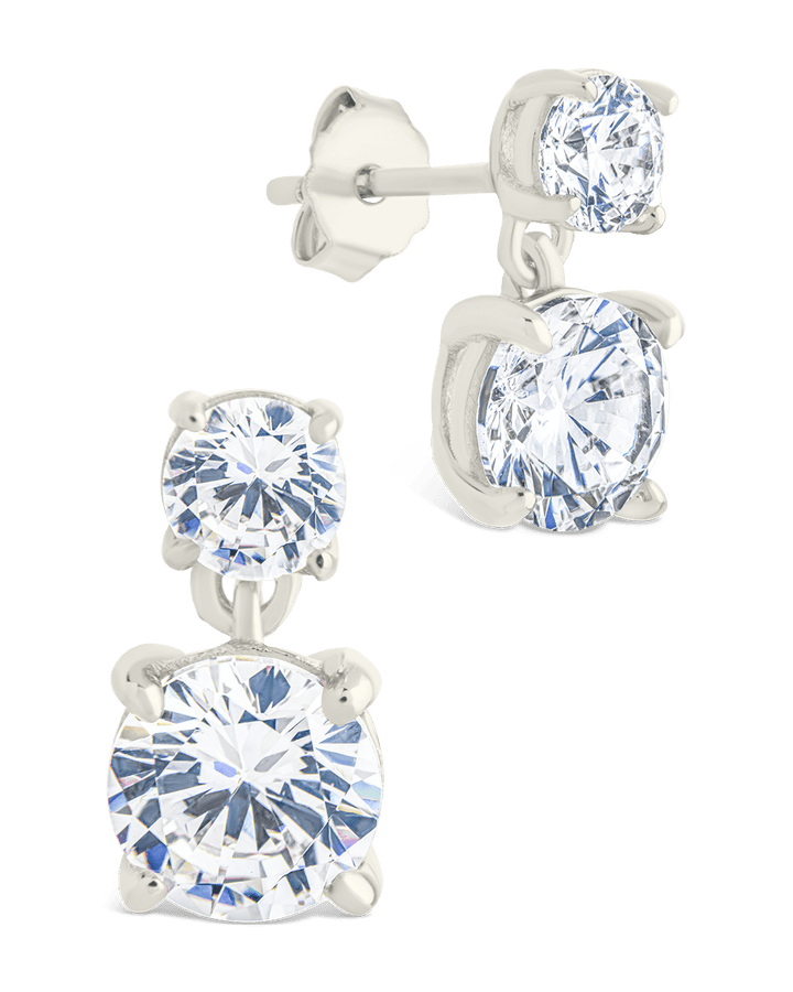 Galatea Brilliant Cut CZ Studs