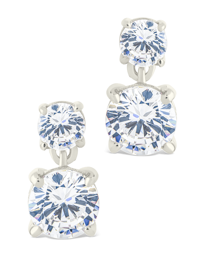 Galatea Brilliant Cut CZ Studs