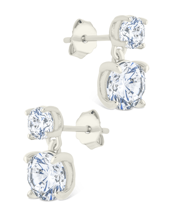 Galatea Brilliant Cut CZ Studs