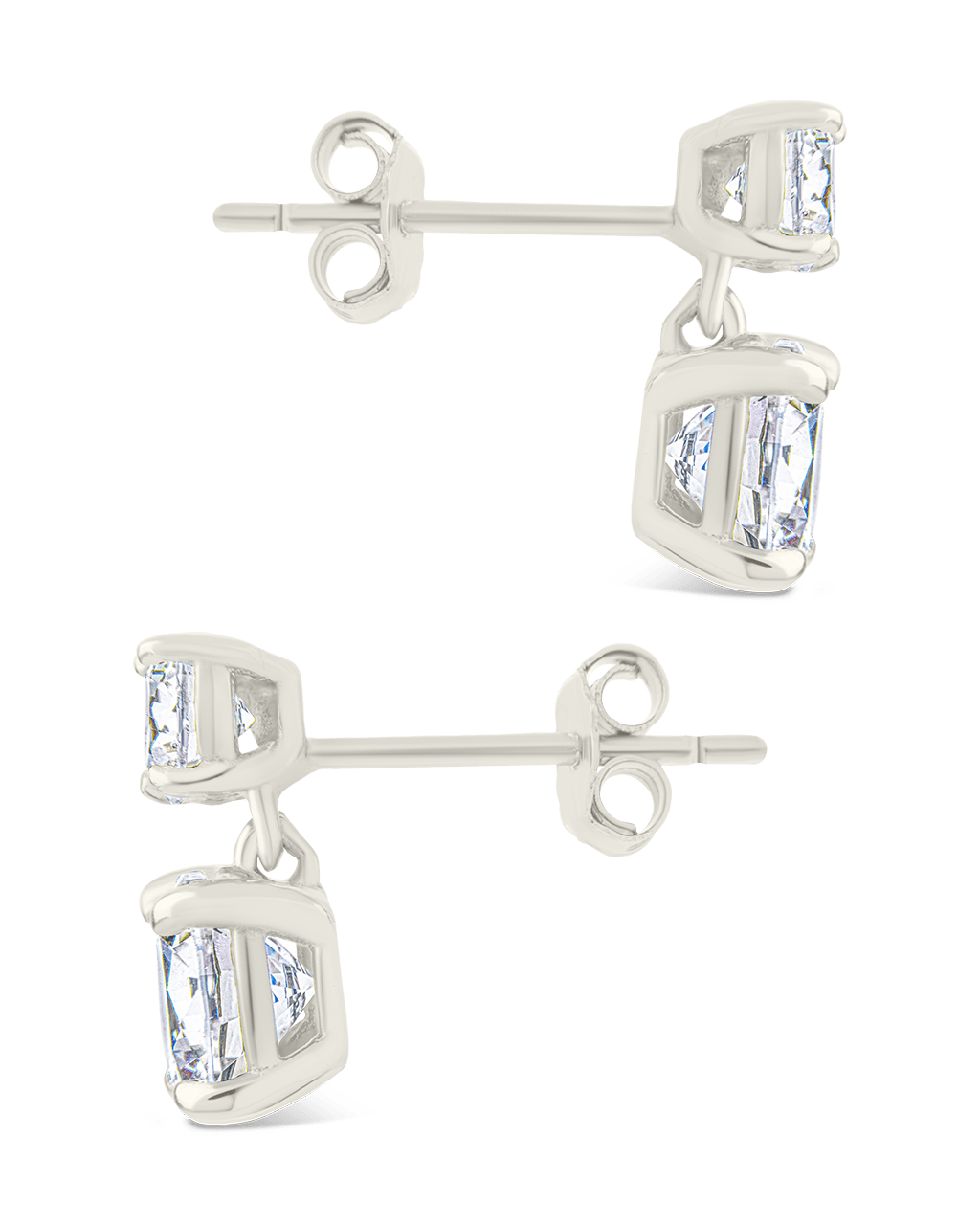 Galatea Brilliant Cut CZ Studs
