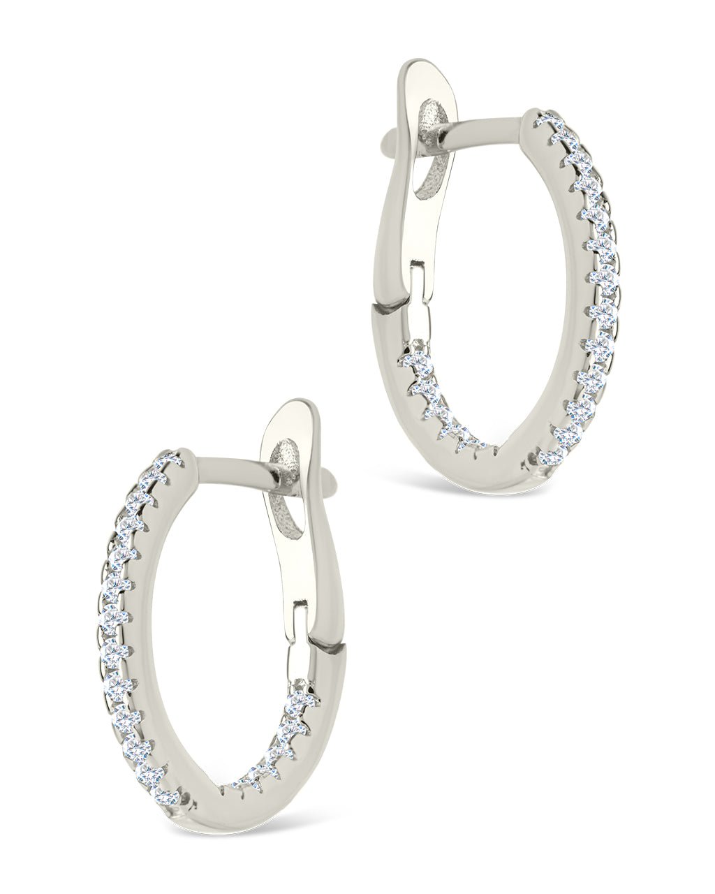 Lilia CZ Infinity Hoops
