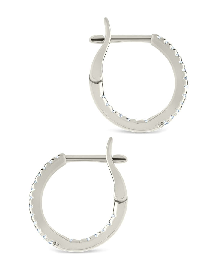 Lilia CZ Infinity Hoops