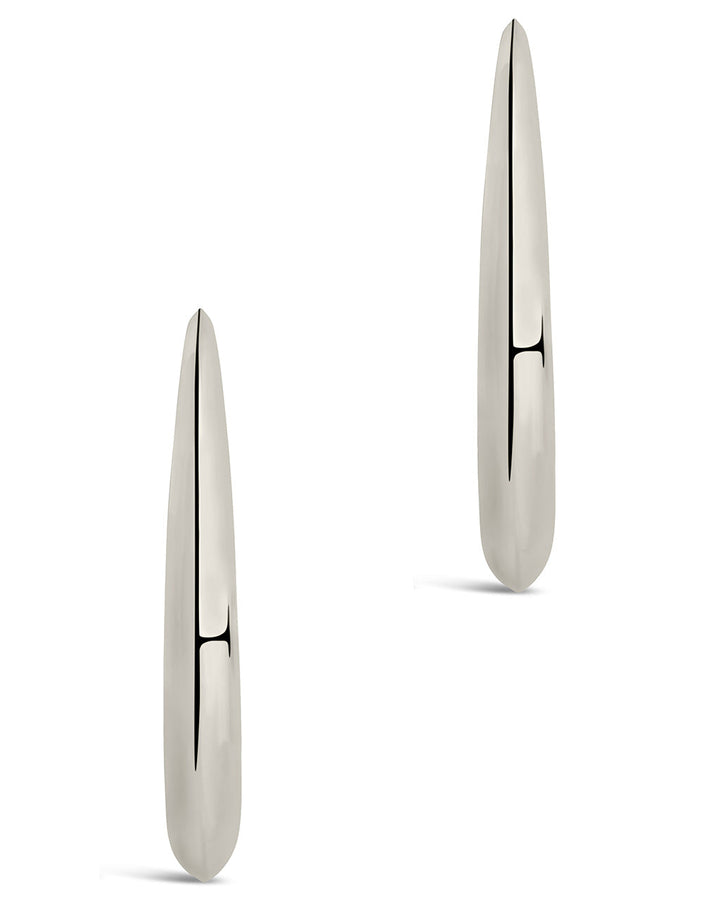 Trixie Tube Hoop Earrings by Sterling Forever