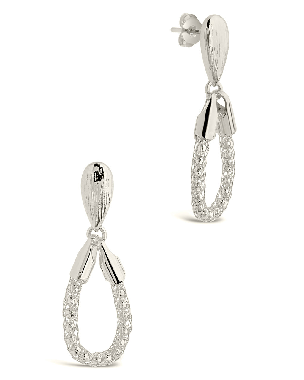 Elisa Chain Drop Earrings by Sterling Forever