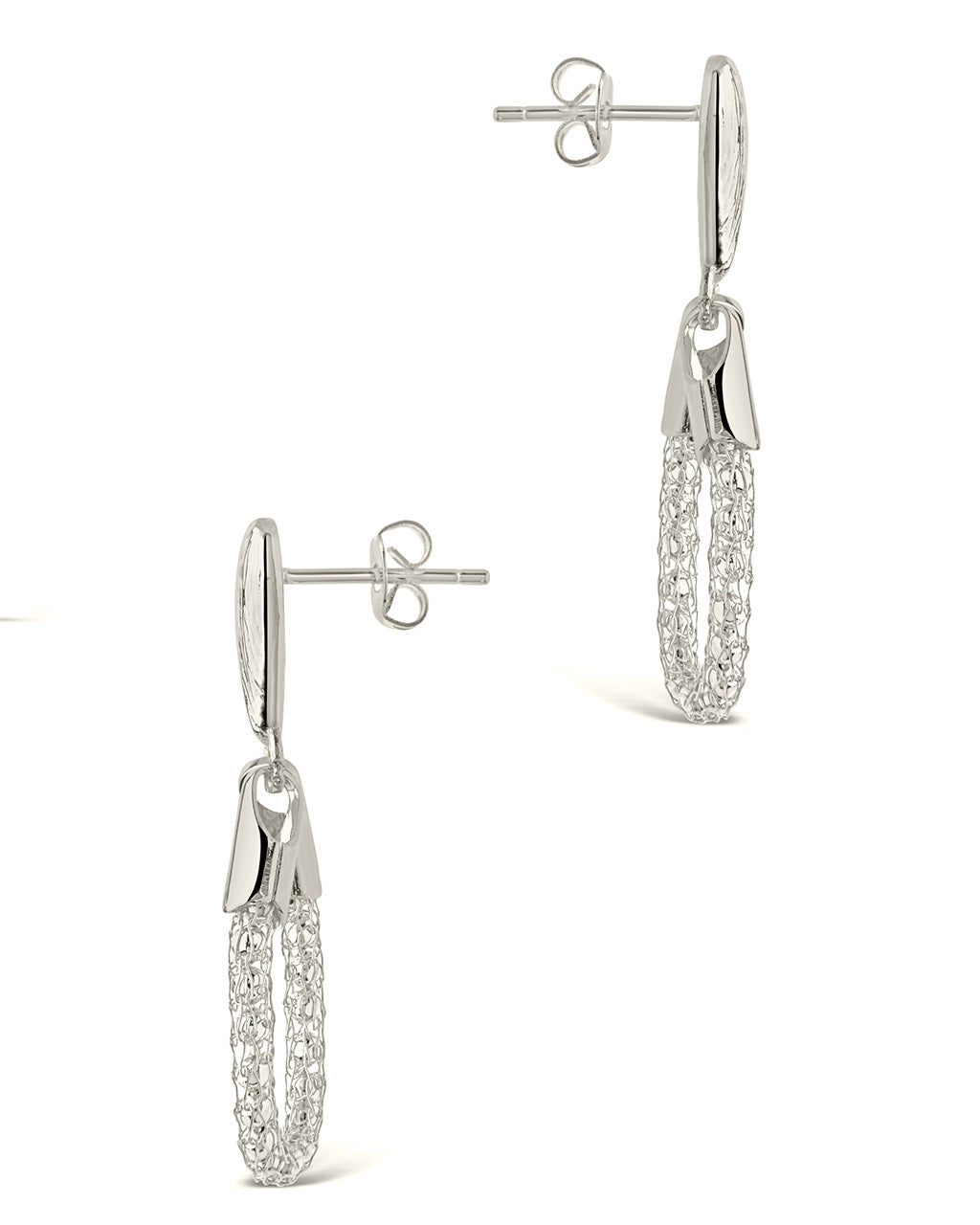 Elisa Chain Drop Earrings by Sterling Forever