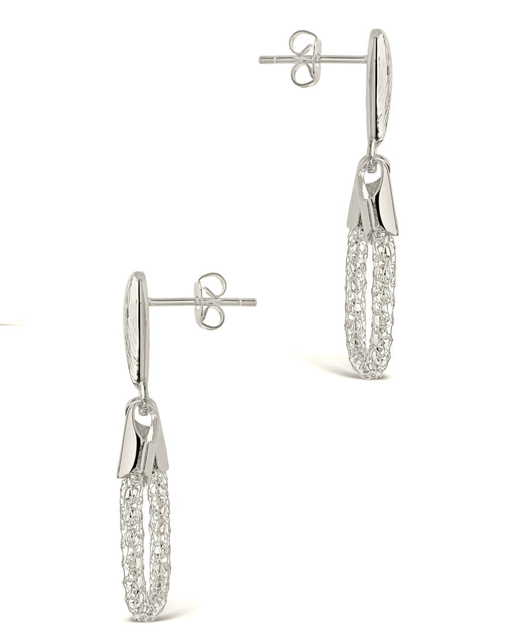 Elisa Chain Drop Earrings by Sterling Forever