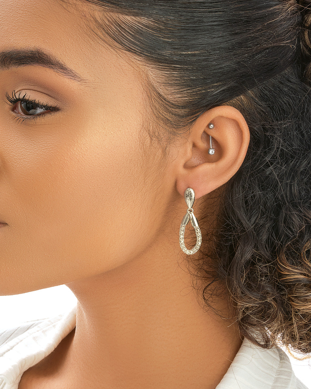 Elisa Chain Drop Earrings by Sterling Forever