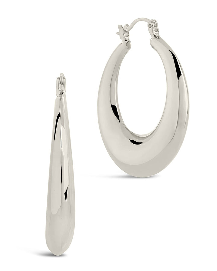 Quinn Tube Hoop Earrings
