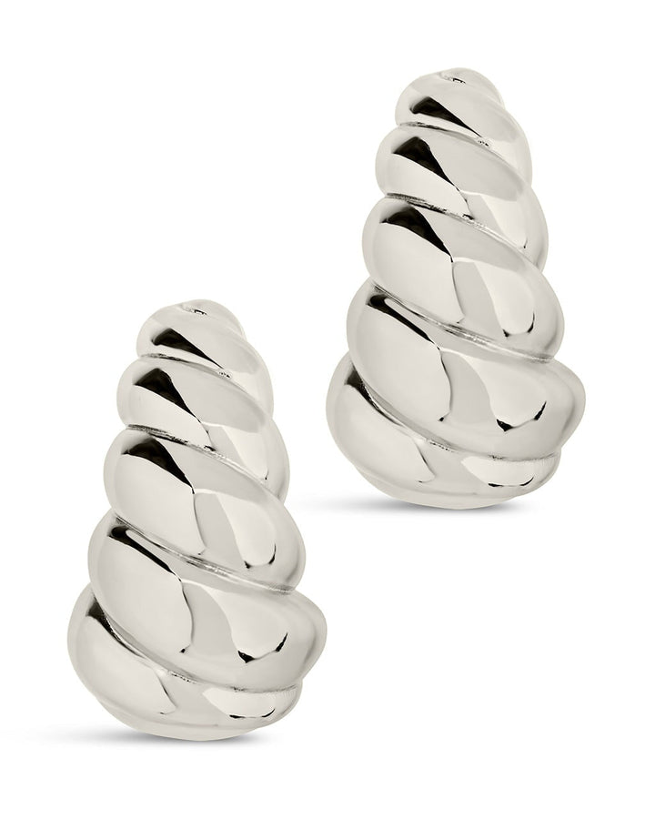 Bobine Statement Stud Earrings