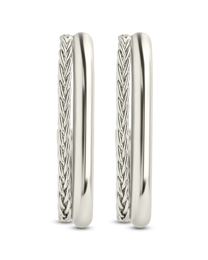 Callista Braided Suspender Earrings