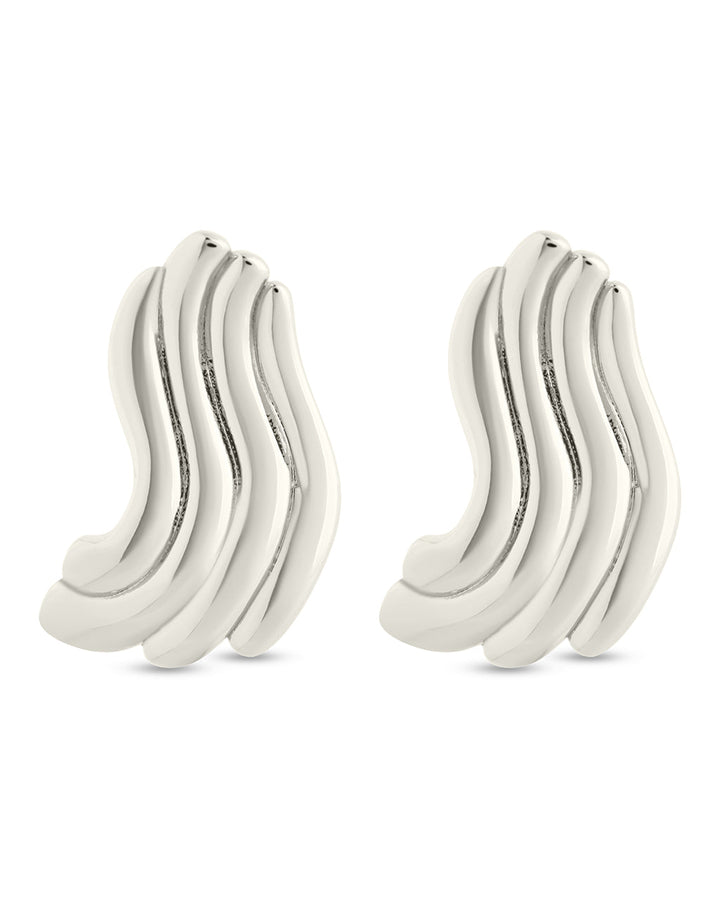 Sylvie Ripple Statement Studs