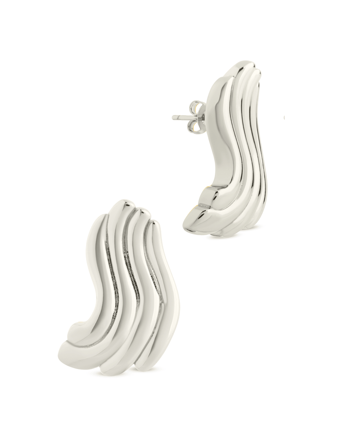 Sylvie Ripple Statement Studs