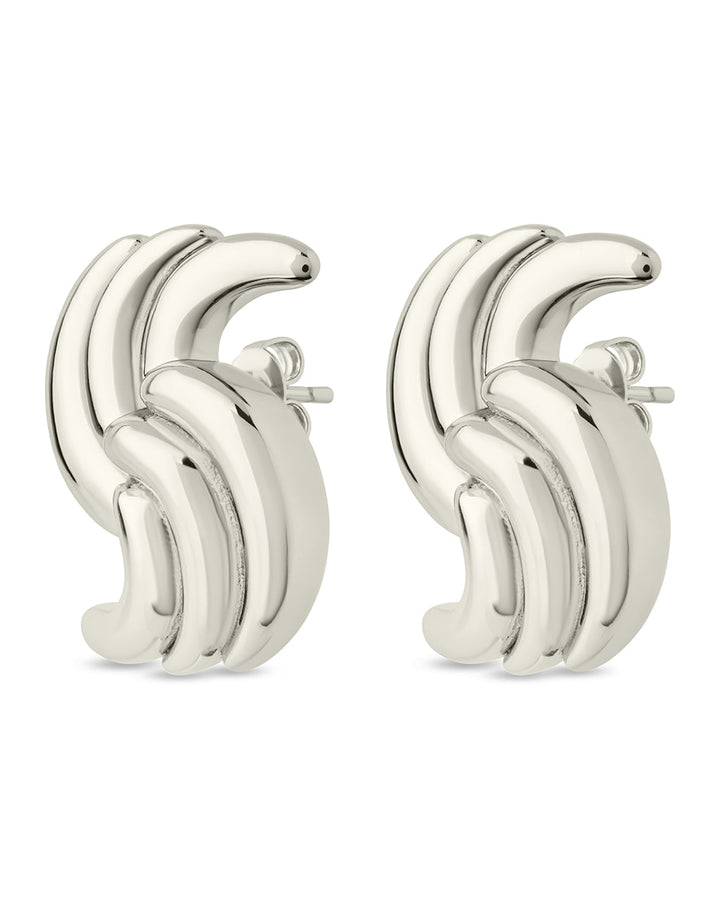 Leni Twist Statement Studs