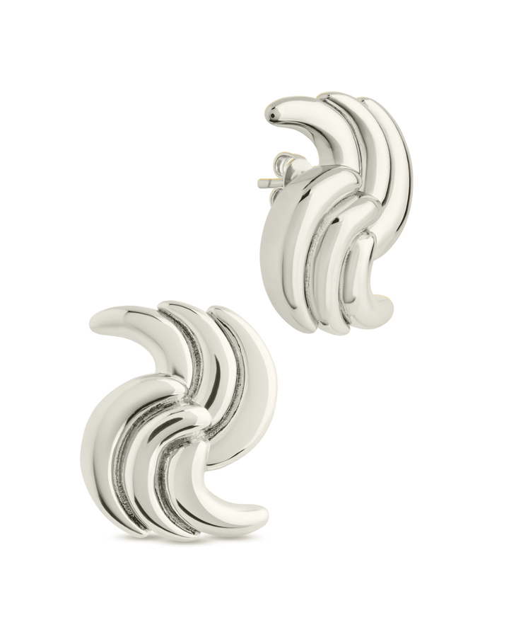 Leni Twist Statement Studs