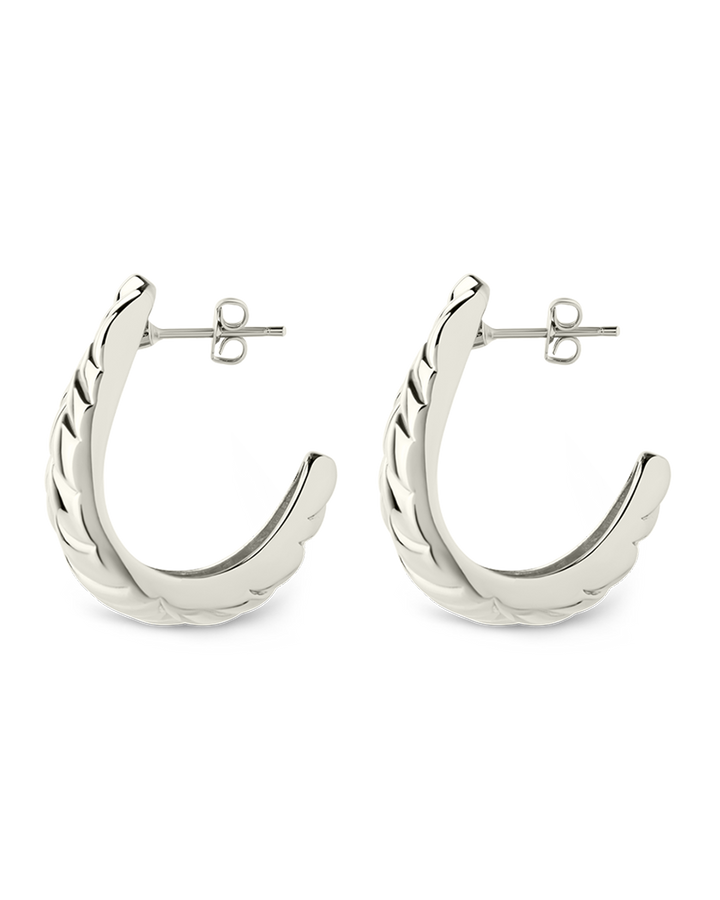 Ellis Braided Hoops