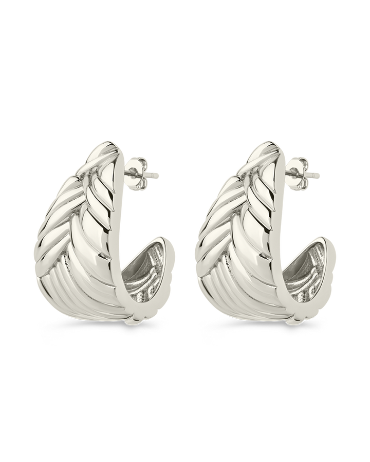 Ellis Braided Hoops