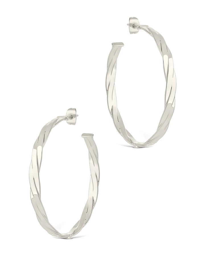 Temperance Braided Hoops