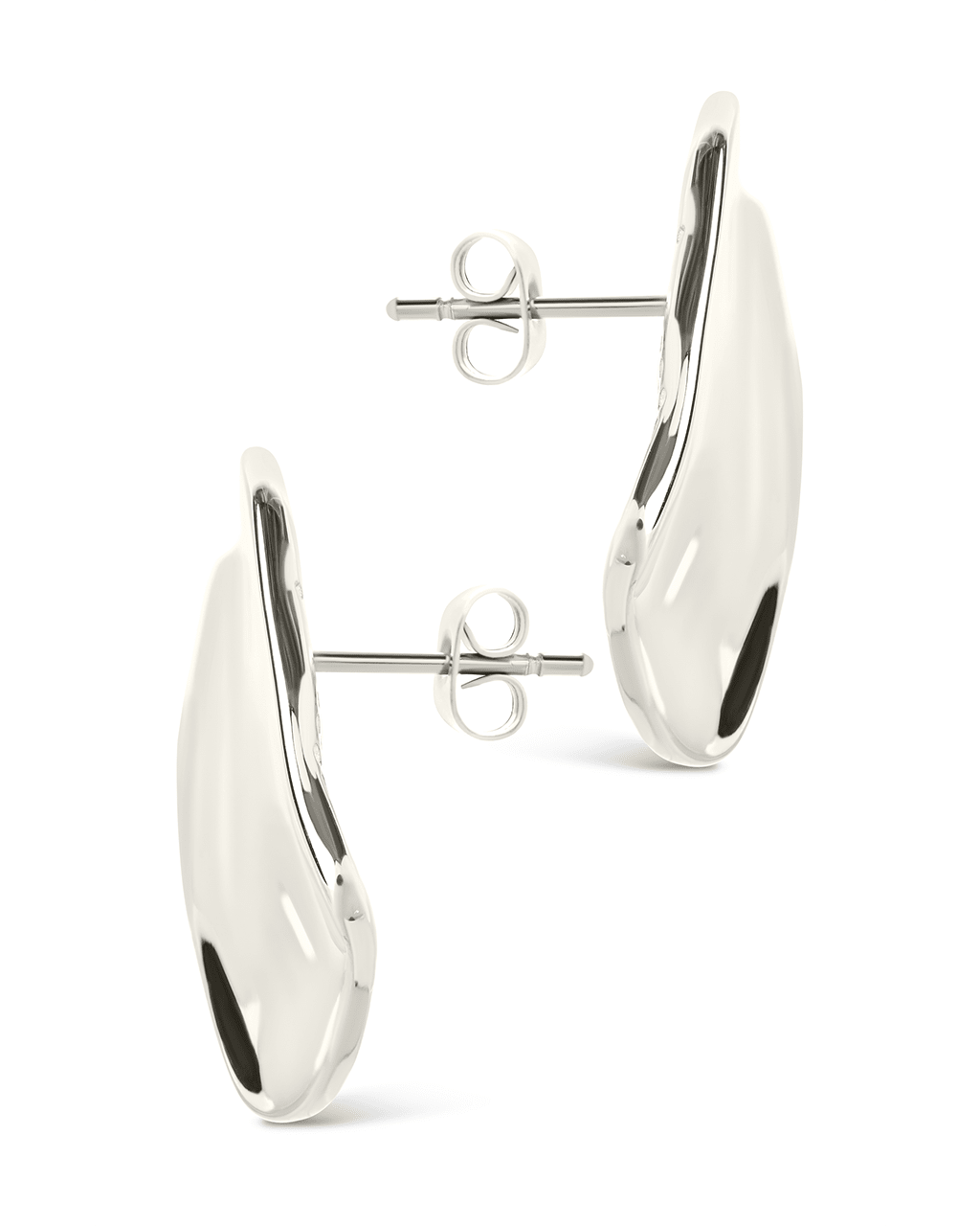 Vivien Molten Square Statement Studs