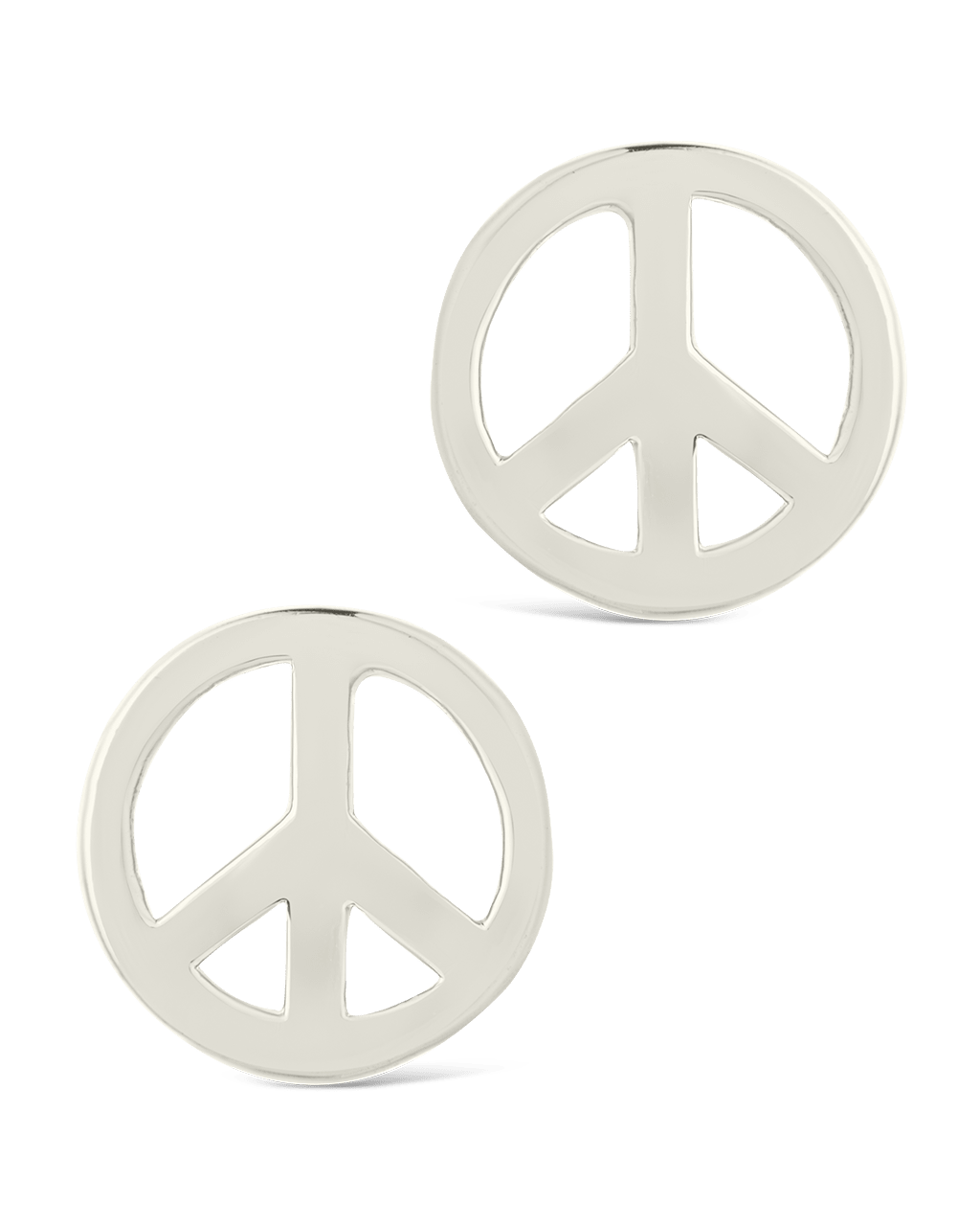 Peace Sign Studs