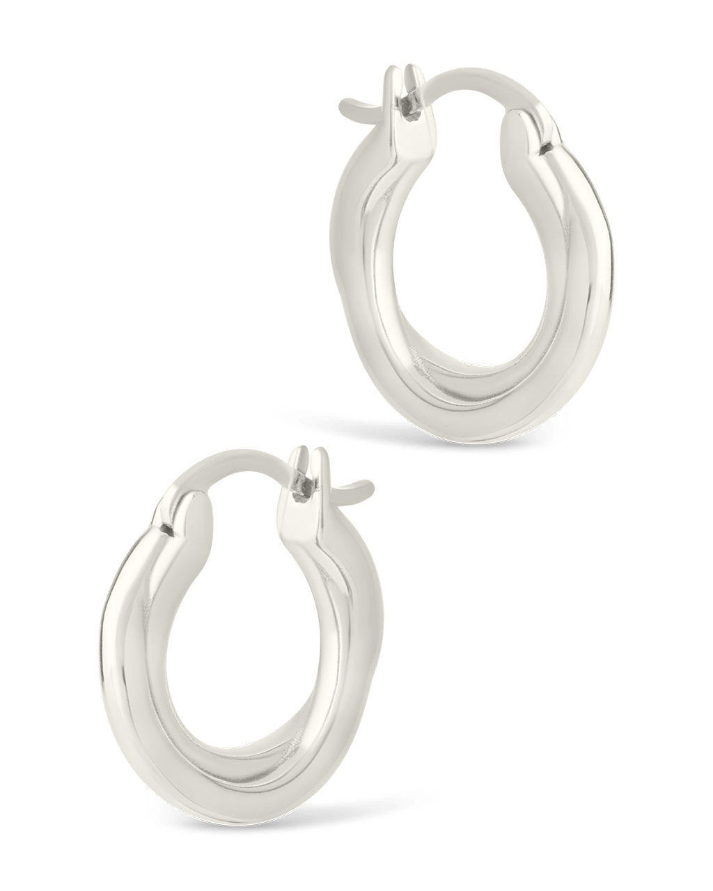 Janice Twisted Hoop Earrings
