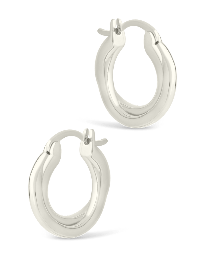 Janice Twisted Hoop Earrings