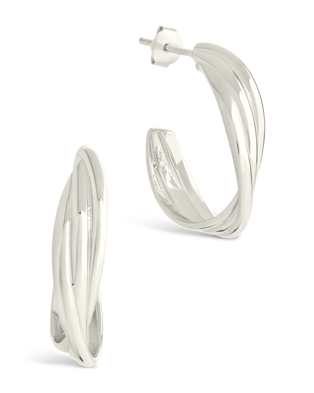 Monique Twisted Stud Earrings