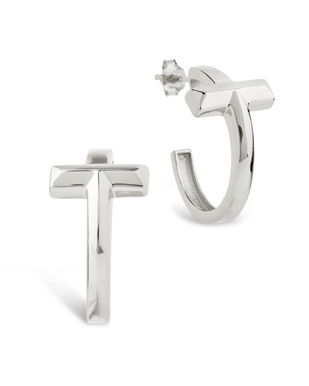 Kaira Crossbar Hoops