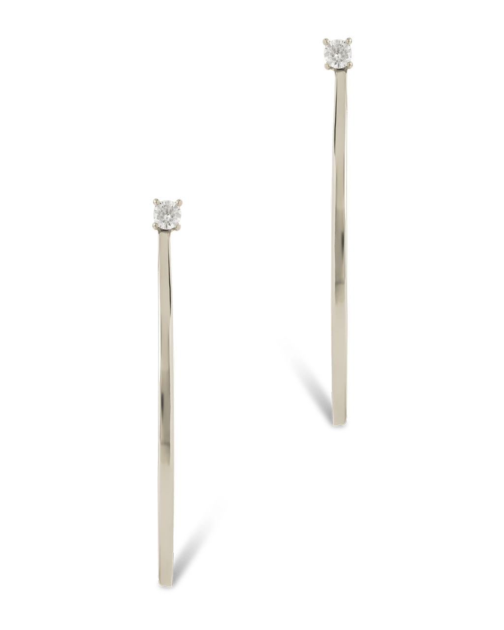Kamryn Luxe Stone Accent Hoops