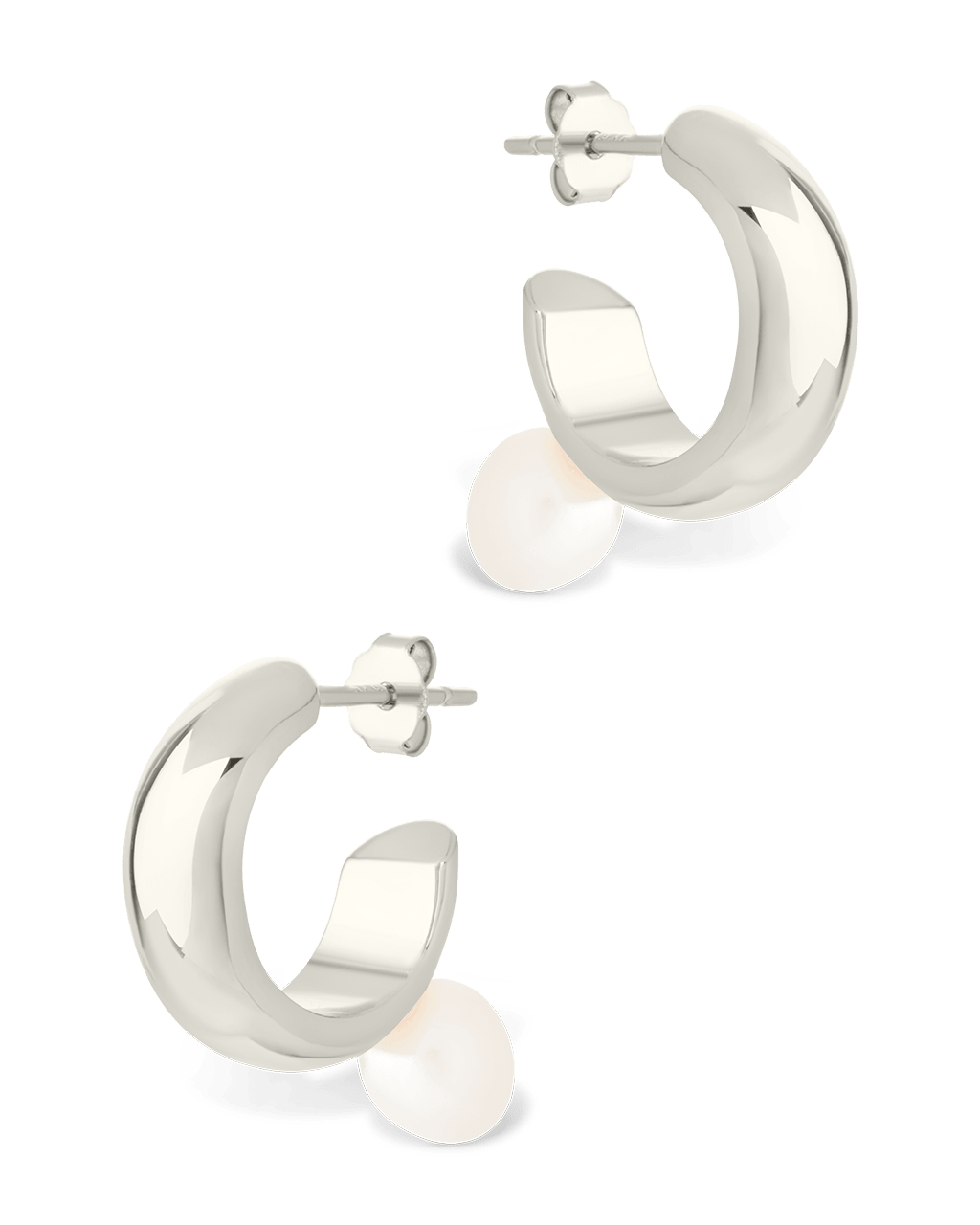 Micki Pearl Drop Stud Earrings