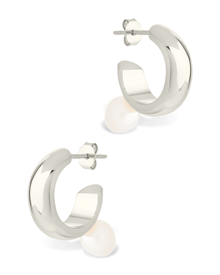Micki Pearl Drop Stud Earrings
