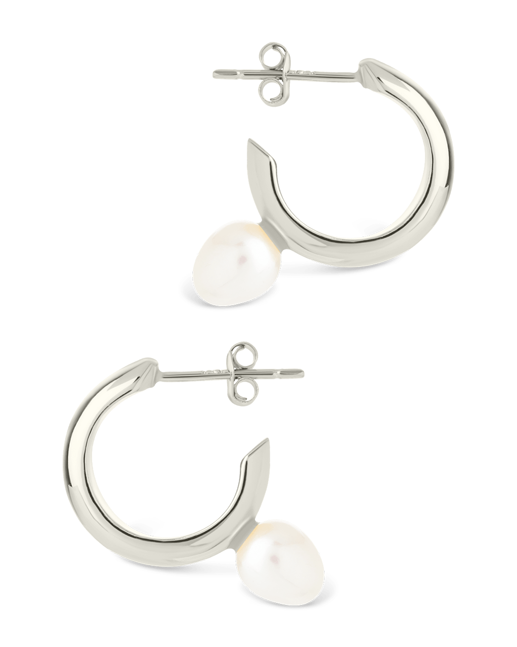 Micki Pearl Drop Stud Earrings