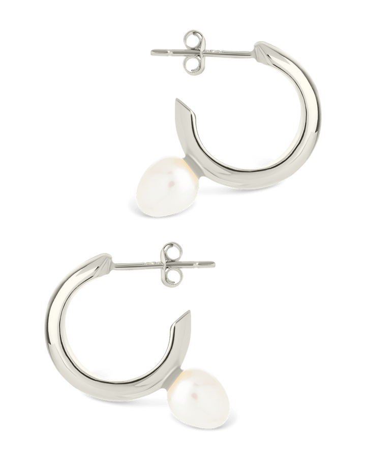 Micki Pearl Drop Stud Earrings