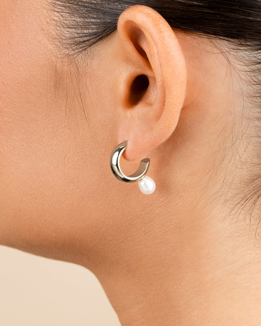 Micki Pearl Drop Stud Earrings