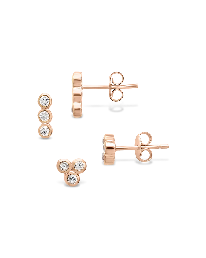 Bezel Stud Set - 2 pc