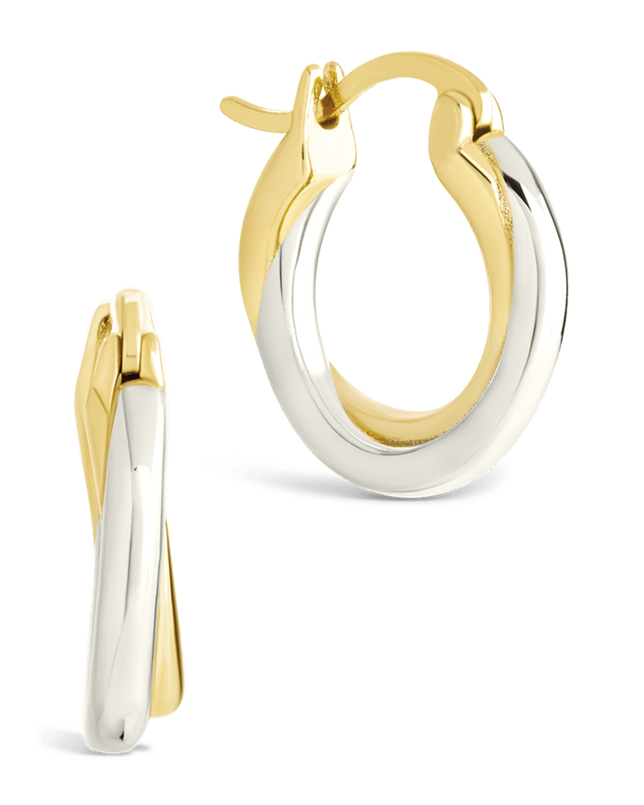 Janice Twisted Hoop Earrings