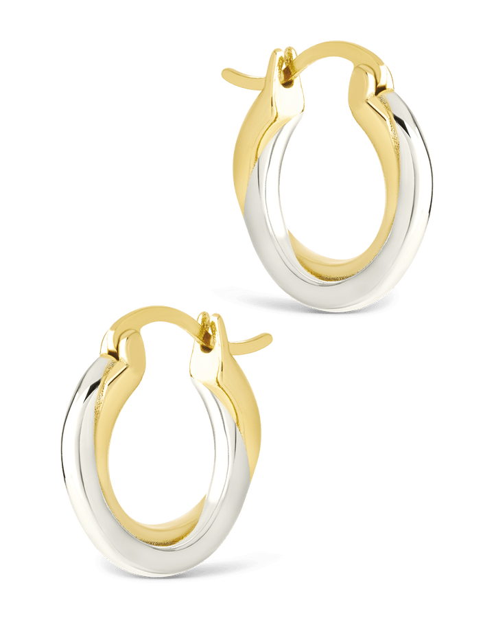 Janice Twisted Hoop Earrings