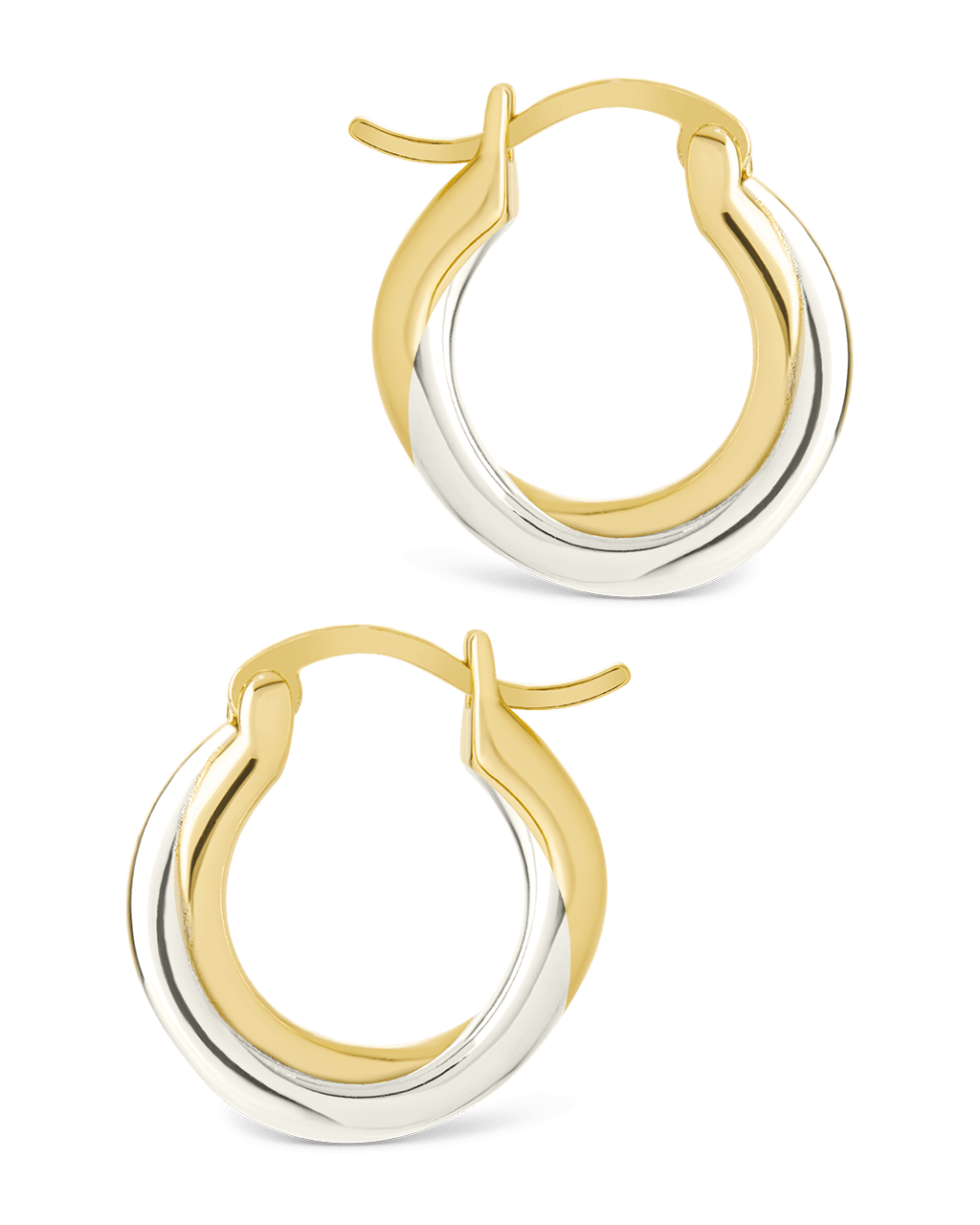 Janice Twisted Hoop Earrings